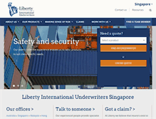 Tablet Screenshot of liusingapore.com.sg